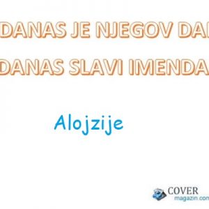 Alojzije – imendan 2025. –