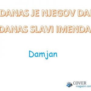Damjan – imendan 2026. –