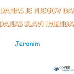 Jeronim – imendan 2025. –