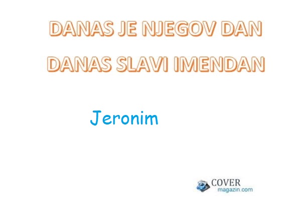 njegov imendan Jeronim