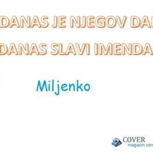Miljenko – imendan 2026. –