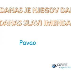 Pavao – imendan 2026. –