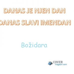 Božidara – imendan 2026. –