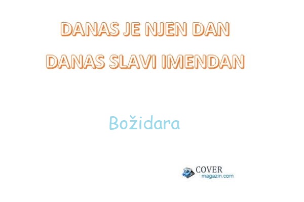 Božidara - imendan 2025. -
