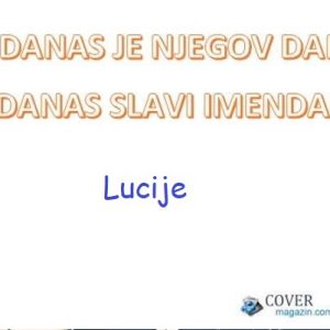 Lucije – Lucijel-  imendan 2026. –