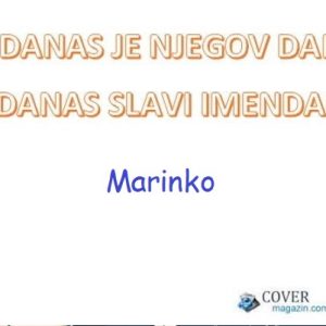 Marinko – imendan 2026. –