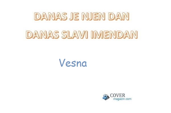imendan – Vesna